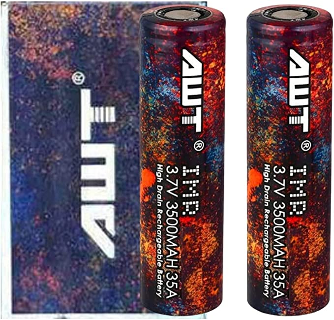 AWT IMR 18650 3500MAH 35A BATTERY (twin pack)